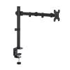 WPTGODGB Single/Dual Monitor Desk Stand Supports Monitors up to 19.84 lbs. Adjustable Height and Angle arm for 17 to 32-inch Screens(Single) view 1