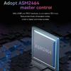 Viodmss NVMe M.2 SSD Mobile Hard Drive Box 40Gbps USB 4.0 Solid-State Drive Reader RGB Light with Fan view 3