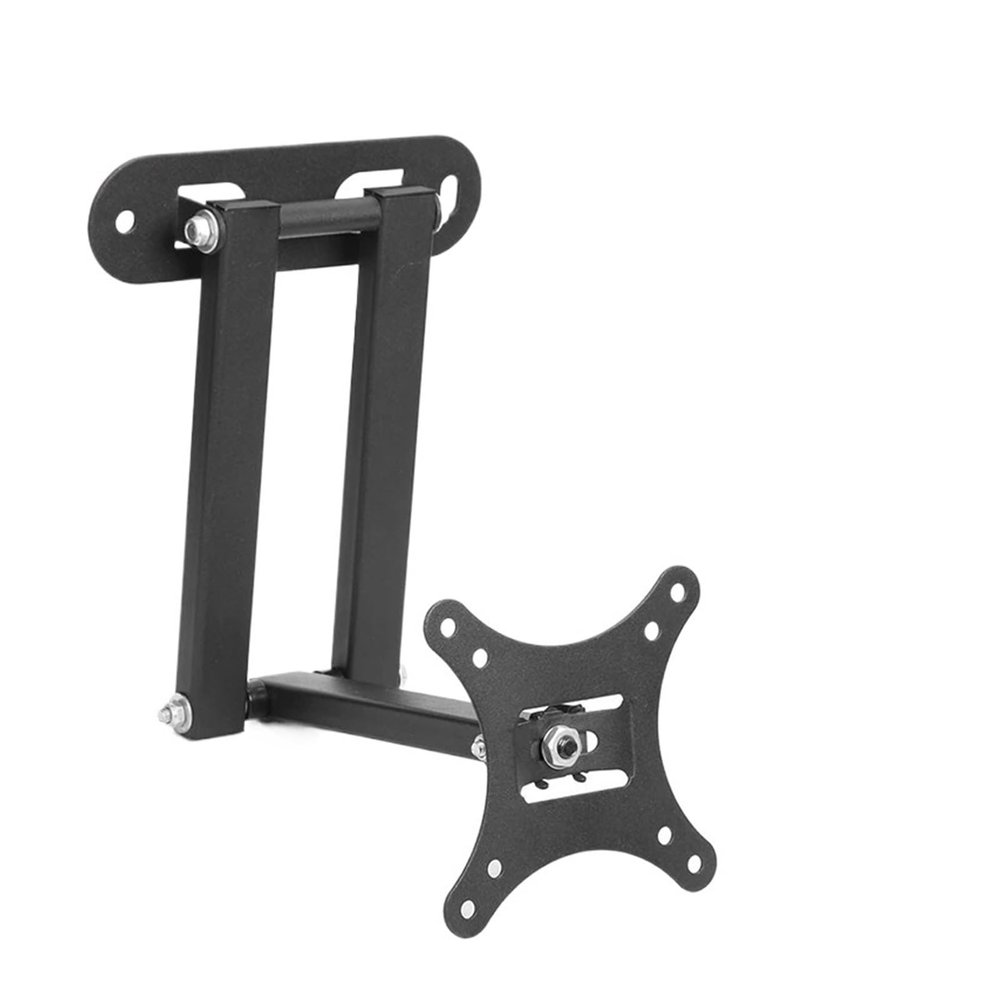 AVXANKTG Adjustable TV Stand Foldable Cold Rolled Steel Plate 17-32 inch TV Monitor Wall Mount Multifunctional Bracket, Black