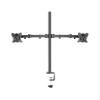 CUFTOBJM 80cm DL-T902-280II Full Motion Dual Monitor Desk Stand 10"-27" Clamp Grommet Hole Base PC Mount Foldable Arm 12kg(DL-T902-280) view 1