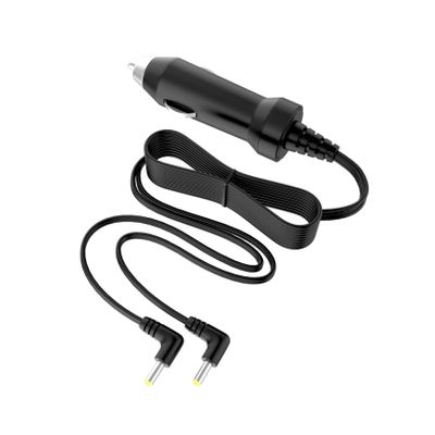 XMHEIRD New Car 2 Two Output Adapter for MUSTEK PD77B DP77A DP77C DP77E Viewfun View Fun /PDVD714T DVD Play Auto Vehicle Boat RV Camper Plug Charger Mains PSU