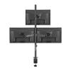 T902-K3 Desk Clamp Full Motion 360 Degree Dual Monitor Stand 10"-27" Clamp Base Monitor Mount Arm Load 10kg PC Stand(T902-K3 Grommet Base) view 2