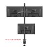 T902-K3 Desk Clamp Full Motion 360 Degree Dual Monitor Stand 10"-27" Clamp Base Monitor Mount Arm Load 10kg PC Stand(T902-K3 Grommet Base) view 4