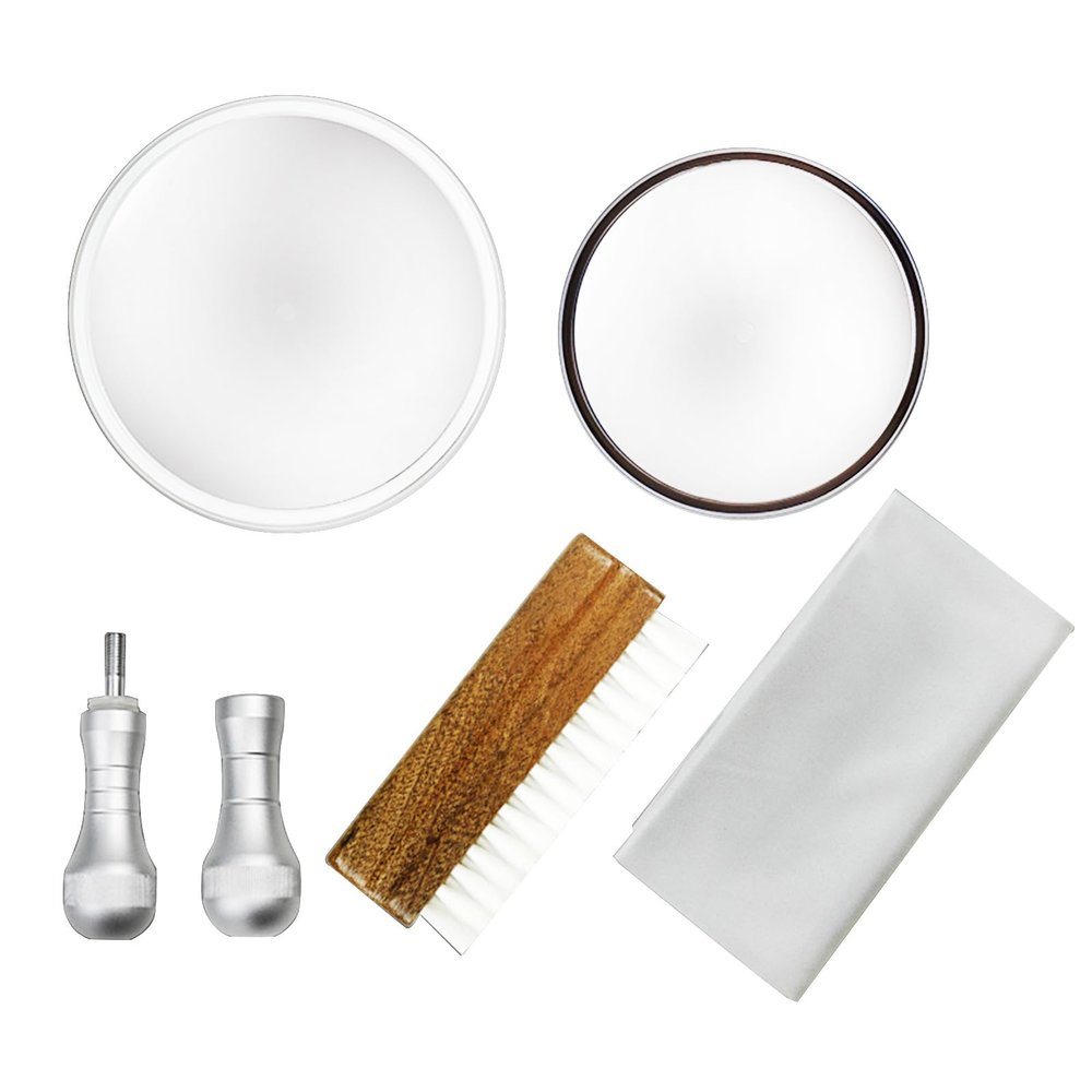 JzcsdkSIL 5 in 1 for Record Label Tool Cleaner Clamp Water Brush Cloth