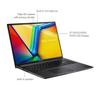 ASUS Vivobook 16" Laptop, WUXGA IPS (1920 x 1200) 16:10 Display, Intel Core i7-1355U (10-Core, up to 5GHz), Iris Xe Graphics, Windows 11 Home, Black, with 5ave Mousepad (24GB RAM | 2TB SSD) view 2