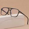 KrrNFYSG Stylish Eyewear Frame Anti-blue Glasses Comfortable Lightweight Universal Eyewear Frames Not Easily Scratched Eyewear Frames, Coffee view 3