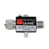 Sunicon UHF Coaxial Surge Arrester, UHF Coaxial Lightning Arrester, CA-35RS 0-2500MHz 50 Ohms Surge Protector Male to Female UHF Connector Lightning Surge Protector for Industry view 1