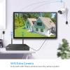 Hiseeu Camera Add on 2 Pack 3MP Outdoor Wireless Security Camera,Waterproof Outdoor Indoor 3.6mm Lens IR Cut Day & Night Vision, Plug-in Camera, Compatible 10CH Wireless Security Camera System view 2