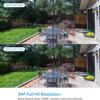 Hiseeu Camera Add on 2 Pack 3MP Outdoor Wireless Security Camera,Waterproof Outdoor Indoor 3.6mm Lens IR Cut Day & Night Vision, Plug-in Camera, Compatible 10CH Wireless Security Camera System view 3