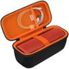 BOVKE Carrying Case Compatible with Sonos Roam 2 Portable Waterproof Bluetooth Wireless Speaker, Roam 2 Bluetooth Speaker Holder with Mesh Pocket for Charging Cables Accessories, Black view 1