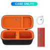 BOVKE Carrying Case Compatible with Sonos Roam 2 Portable Waterproof Bluetooth Wireless Speaker, Roam 2 Bluetooth Speaker Holder with Mesh Pocket for Charging Cables Accessories, Black view 3