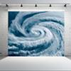 CHNYWORK 5ftx3ft Super Typhoon Satellite View Backdrop Hurricane Eye Over The Ocean Backdrop Hurricane from Space Background Ocean Nautical Adventure Party Decor Portrait Shoot Studio Props view 2