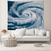CHNYWORK 5ftx3ft Super Typhoon Satellite View Backdrop Hurricane Eye Over The Ocean Backdrop Hurricane from Space Background Ocean Nautical Adventure Party Decor Portrait Shoot Studio Props view 4