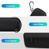 BOVKE Carrying Case Compatible with Sonos Roam 2 Portable Waterproof Bluetooth Wireless Speaker, Roam 2 Bluetooth Speaker Holder with Mesh Pocket for Charging Cables Accessories, Black+Black view 4