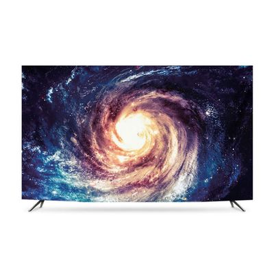 22-80 Inches TV Cover Art Abstract Patterns Dust Proof TV Screen Protector For LCD LED Indoor Bedroom Living Room Decor Television Dust Cover(Size:70in,Color:B)