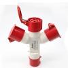 AZAZFC Industrial Aviation Plug Connector 4-core 16A Waterproof Explosion-Proof Multifunction Dividing into Three Aviation Plugs view 4