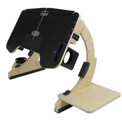 ZGFUSVFD Portable Laptop Desk, Laptop Stands with Folding Function, Laptop Stand for Bed Sofa Floor Car Seat, for Working, Eating, and Play Game