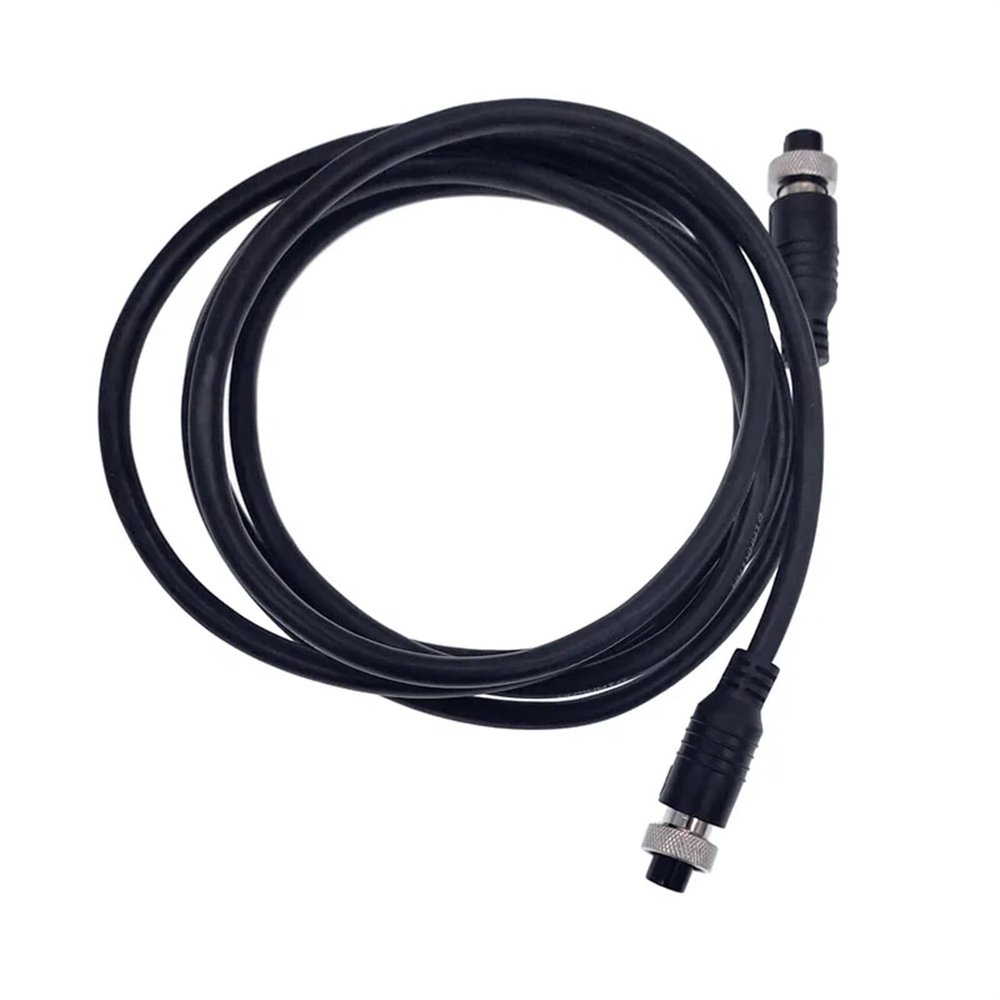 AZAZFC GX12 Cable connectors Female to Female 2 pin 3 pin 4 pin 5pin 6pin Butt Joint Extension Cable Plug 2m M12 Line(2P)