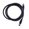 AZAZFC GX12 Cable connectors Female to Female 2 pin 3 pin 4 pin 5pin 6pin Butt Joint Extension Cable Plug 2m M12 Line(2P) view 1