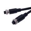AZAZFC GX12 Cable connectors Female to Female 2 pin 3 pin 4 pin 5pin 6pin Butt Joint Extension Cable Plug 2m M12 Line(2P) view 4