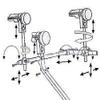 DirectNine Basics TRIPLE MAGIC MULTI-BRACKET LNB HOLDER ADAPTER SATELLITE FTA DISH NET HD 118 33 view 3