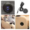 Grcfumo Sofa USB Charin Socket, Flush Mount Dual Charin Ports Socket, USB Charin Charging Ports for Home Sofa Recliner Bedside Use(Black) view 2