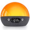 MOMILLA Sunrise Alarm Clock with Bluetooth Speaker, White Noise Sound Machine for Sleep, Clocks for Heavy Sleepers Bedrooms for Kids Adults, Wake up Light Night Lights Sunset Lamp view 1