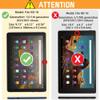 Case for All-New Amazon Kindle Fire HD 10 Tablet (13th/11th Generation 2023/2021 Release) and Fire HD 10 PlusSlim Fit Foldable Standing Cover Case with Auto Sleep/Wake,Watercolor Elephant view 2