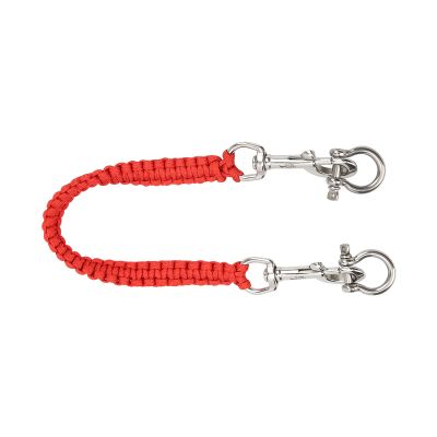 VGEBY Diving Camera Lanyard 316 Stainless Steel, 360 Flexible Rotation, for Dive (Red)