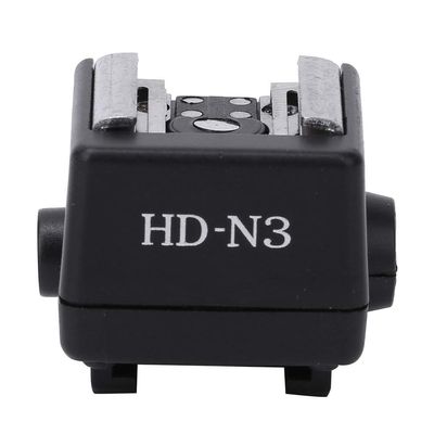 DirectNine Basics Hot Shoe Mount, Cold Shoe Adapter with Lightweight HD N3 Black Cold Shoe Mount for Video Camera, Genericg92qv7c0y1