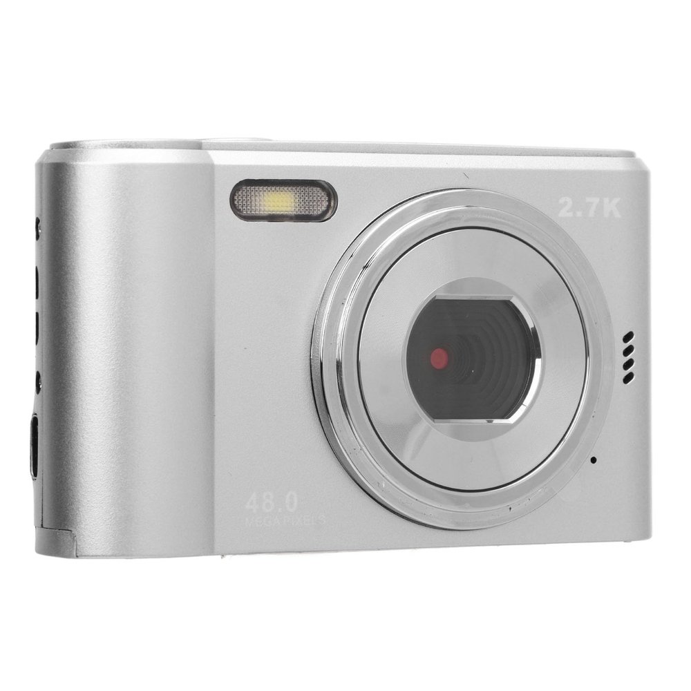 48MP Digital Camera, 2.7k HD Video, 8X Zoom, Screen, Lithium Ion Battery, Lightweight, Compact Design, for Travel, Graduation, Wedding