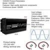 10000w Pure Sine Wave Inverter Heavy Duty Power Inverter, Dc 24v 48v to Ac 220v Car Converter with LCD Display, Ac Outlets, for Motorhomes, Truck, Boat, Camping,10000W-48Vto220V (10000W 24Vto220V view 2