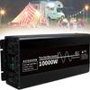 10000w Pure Sine Wave Inverter Dc 24v/48v to Ac 220v Car Converter Power Inverter Transformer with LCD Display and Ac Outlets,for Rv Truck Boat Camping Household Van,10000W-48Vto220V (10000W 24Vt view 1