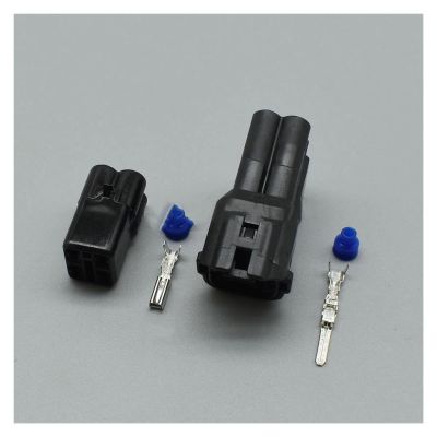 ROBAUN 1-20Sets Waterproof 4 Pin/Way Connector HM 090 Wire Connector Male Female Connector 6180-4181 6187-4441(Male Female Black,20Sets)