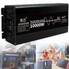 Pure Sine Wave Inverter, 10000w Dc 24v/48v to Ac 220v Car Converter Power Inverter with Cooling Fans for Motorhomes, Truck, Boat, Camping,10000W-24Vto220V (10000W 48Vto220V) view 1