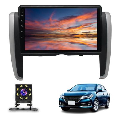 Radio Android Car Stereo for Toyota Allion (2007-2015),9 Inch Touch Screen Auto Navigation System with GPS WiFi Bluetooth FM Mirror Link + Backup Camera(Octa Core 4+64 G)