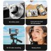 GOWENIC Digital Camera, 2.88 inch Screen, 60MP Photos, 4K Video, 10X Optical Zoom, 6X Digital Zoom, Built in Filters, Rechargeable Battery, for Students, Teens (Black) view 3