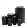 Diameter 8~65mm 2:1 Heat Shrink End Seal Cap Adhesive Glue Lined PE Insulated 35KV Wrap Wire Protect Cover Bottom Cable Sleeve(Black,8 x 25 (Dia x L)) view 4