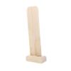 Gogogmee Elegant Wooden Tablet Stand Memorial Plate for Temple Worship Perfect for Props view 1