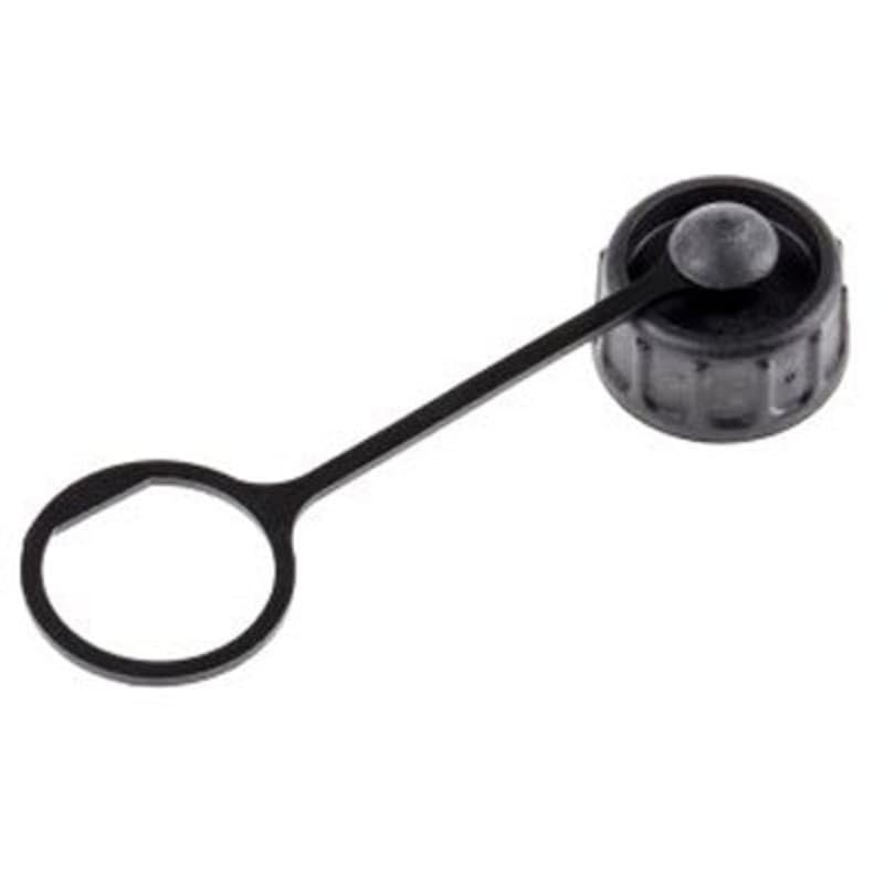 USB Dust Cover Male D-Cut IP67 Plastic Silicone Sealing Pad Black, Pack of 1, MFR: 1257925