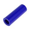 X AUTOHAUX 1 Pcs 16mm 0.63" ID 76mm 2.99" Length 0 Degree Blue Car Silicone Hose Coolant Hose Universal view 1
