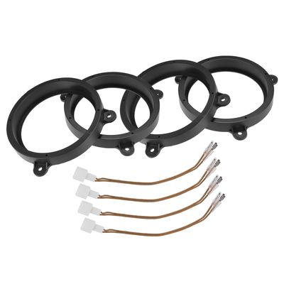 uxcell 2 Set 6.5" Car Speaker Adapter Spacer Ring for Subaru Impreza 07-19