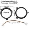 uxcell 2 Set 6.5" Car Speaker Adapter Spacer Ring for Subaru Impreza 07-19 view 3