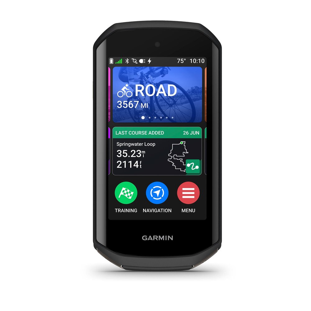 Garmin Edge 1050, Premium Cycling Computer, Vivid Color Touchscreen Display, Built-in Speaker, Advanced Training and Group Ride Features, Road Hazard Alerts