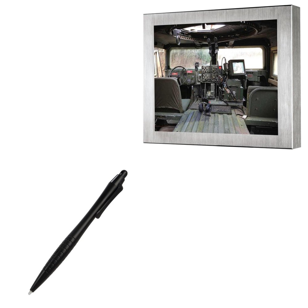 BoxWave Stylus Pen Compatible with TRU-Vu SRMHTRW-15G - DirectTip Resistive Stylus, DirectTip Resistive Stylus - Jet Black