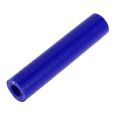 X AUTOHAUX 1 Pcs 10mm 0.39" ID 100mm 3.94" Length 0 Degree Blue Car Silicone Hose Coolant Hose Universal