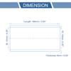 X AUTOHAUX 1 Pcs 10mm 0.39" ID 100mm 3.94" Length 0 Degree Blue Car Silicone Hose Coolant Hose Universal view 3