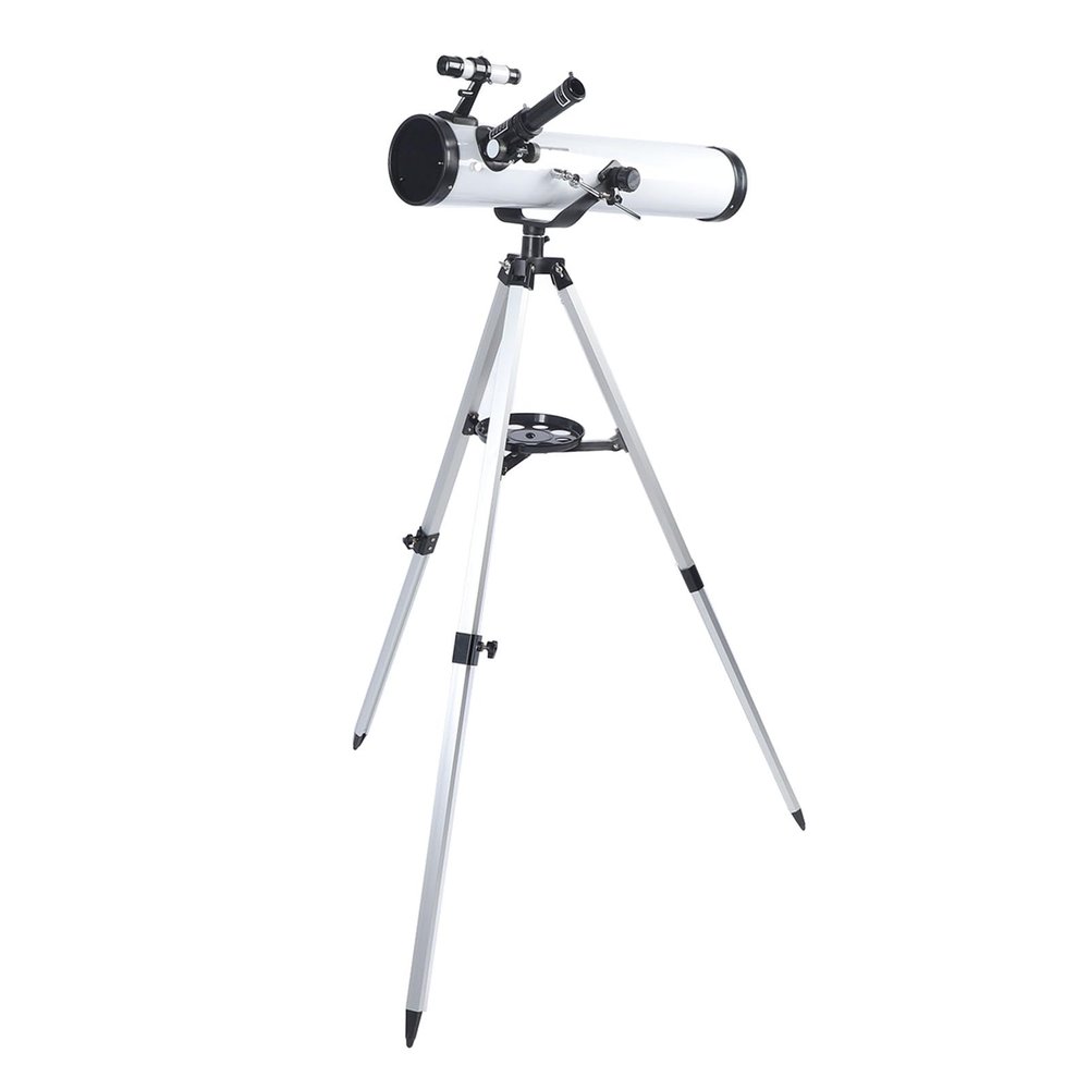 DirectNine Basics Starwatcher Reflector Telescope 114mm Large Aperture, Powerful Magnification, Adjustable Tripod, Stable Support, Lightweight and Compact, for Deep Space Observation, Generichg6gu0isbr