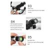 DirectNine Basics Starwatcher Reflector Telescope 114mm Large Aperture, Powerful Magnification, Adjustable Tripod, Stable Support, Lightweight and Compact, for Deep Space Observation, Generichg6gu0isbr view 4