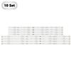 10Set TV LED Backlight Strips Fit for LG 49UJ6300PUE 49UK6300PLB 49UK6200PLA view 3
